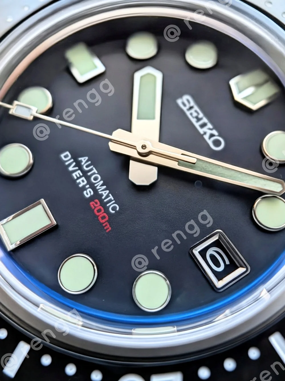 Seiko black automatic